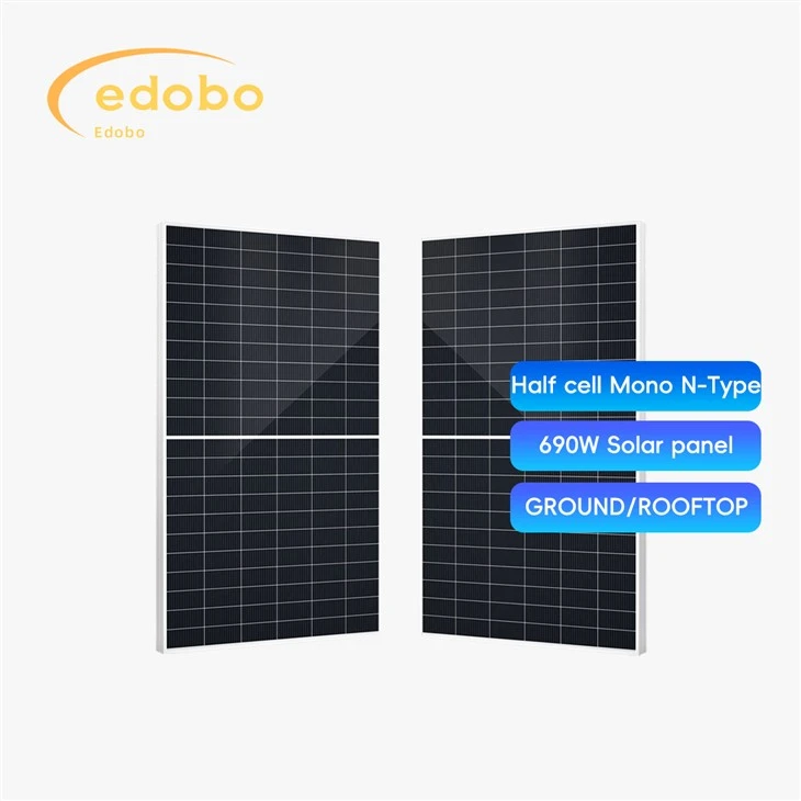 Helf Cell 670w 690w Panèl Solè ak Sètifika konplè