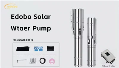 1.5 hp gwo twou san fon byen ponp dlo solè pou fèm