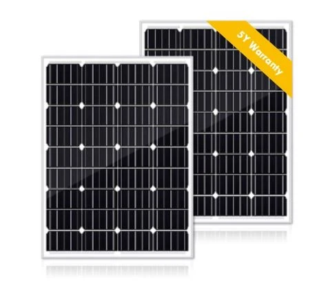 Panno solè 100W lajman itilize